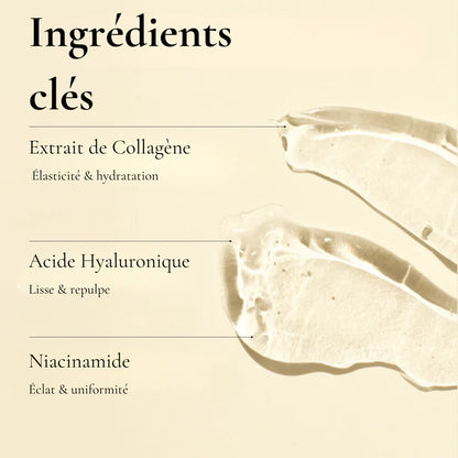 Masque hydratant au collagène